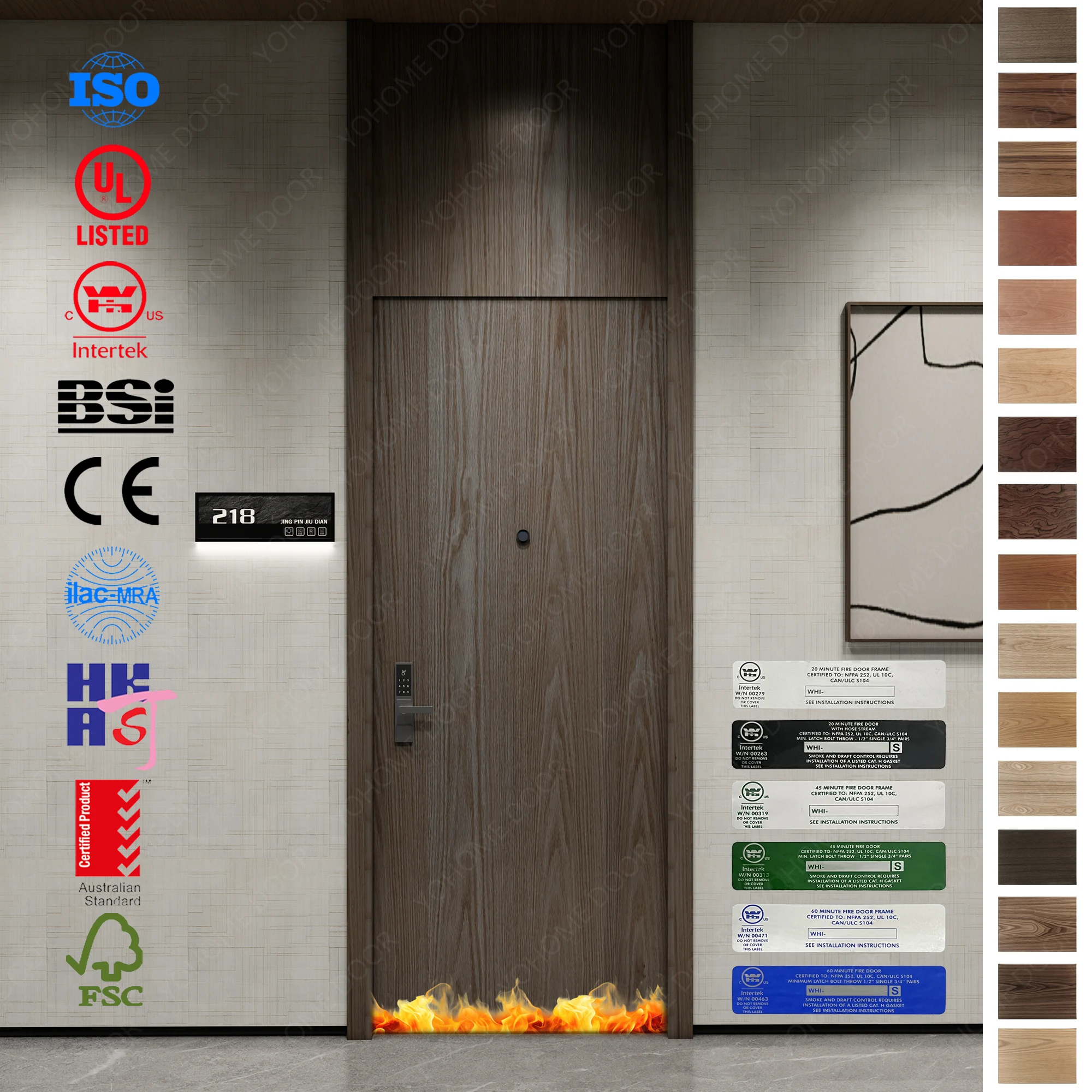 Discover Fire Rated Door options from China's leading manufacturer.