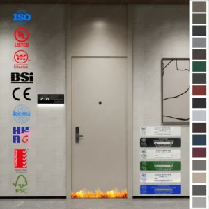 High-quality Fire Rated Door systems for hotel rooms.