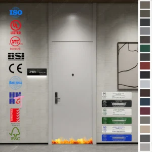 Upgrade your project with a Europe-certified Fire Rated Door.
