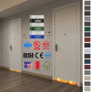 China’s top factory offers premium solid wood doors perfect for safe and elegant apartment interiors.