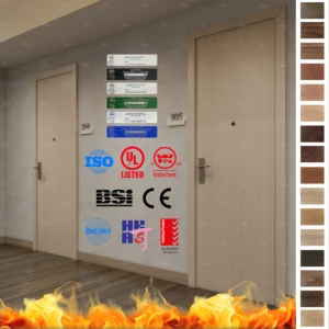 Fire Rated Door: Fireproof, waterproof, and soundproof wood doors for apartments. Wholesale prices from China’s trusted interior door manufacturer.