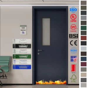 China’s top factory offers Fire Rated Doors, certified EI30 EI60 EI90 for UK & Europe.