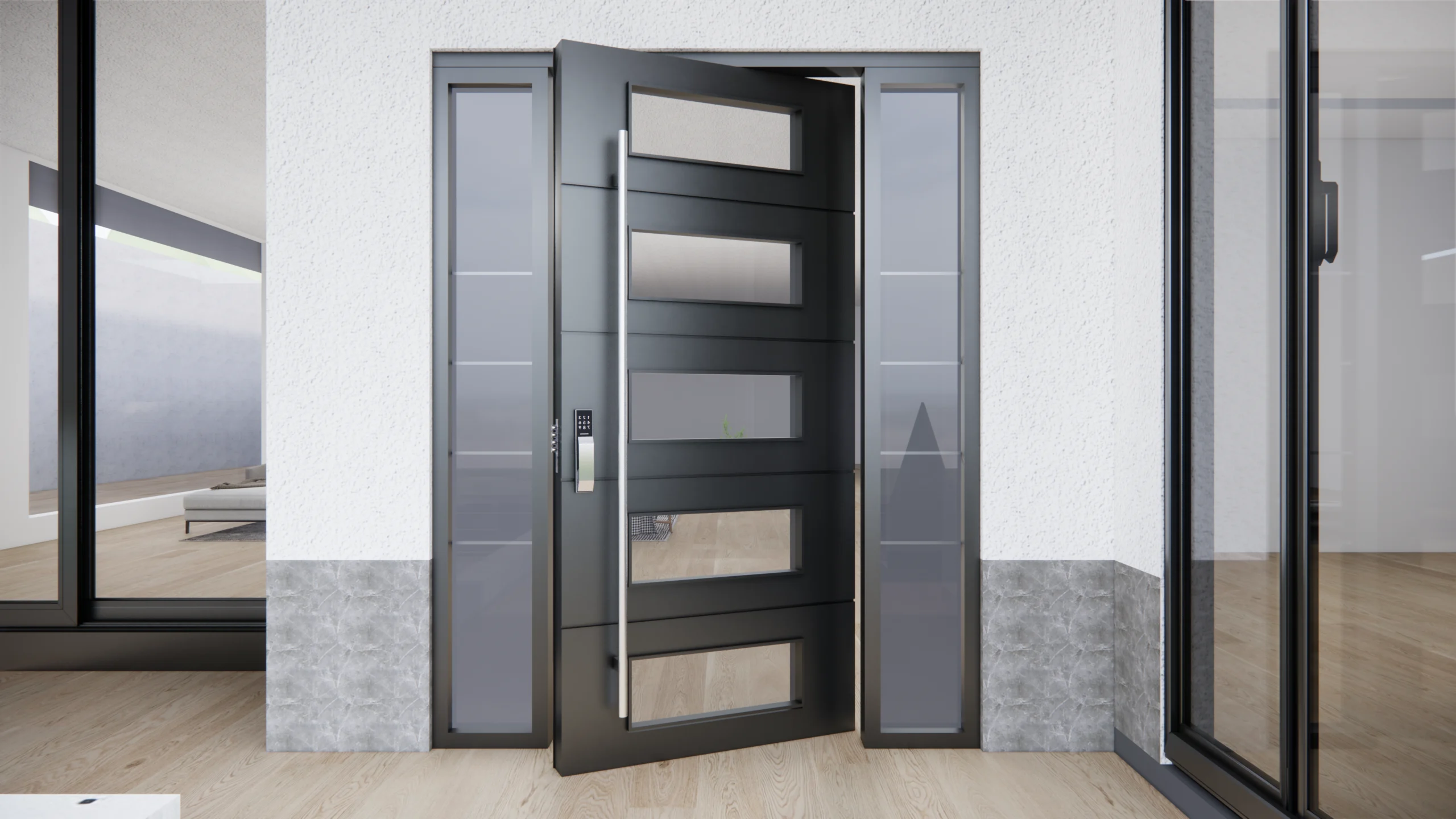 Energy-efficient Exterior Door to keep your home comfortable year-round.