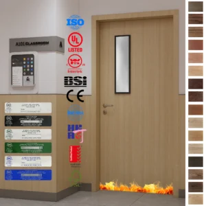 Secure your school with top-rated prehung engineering wood doors.