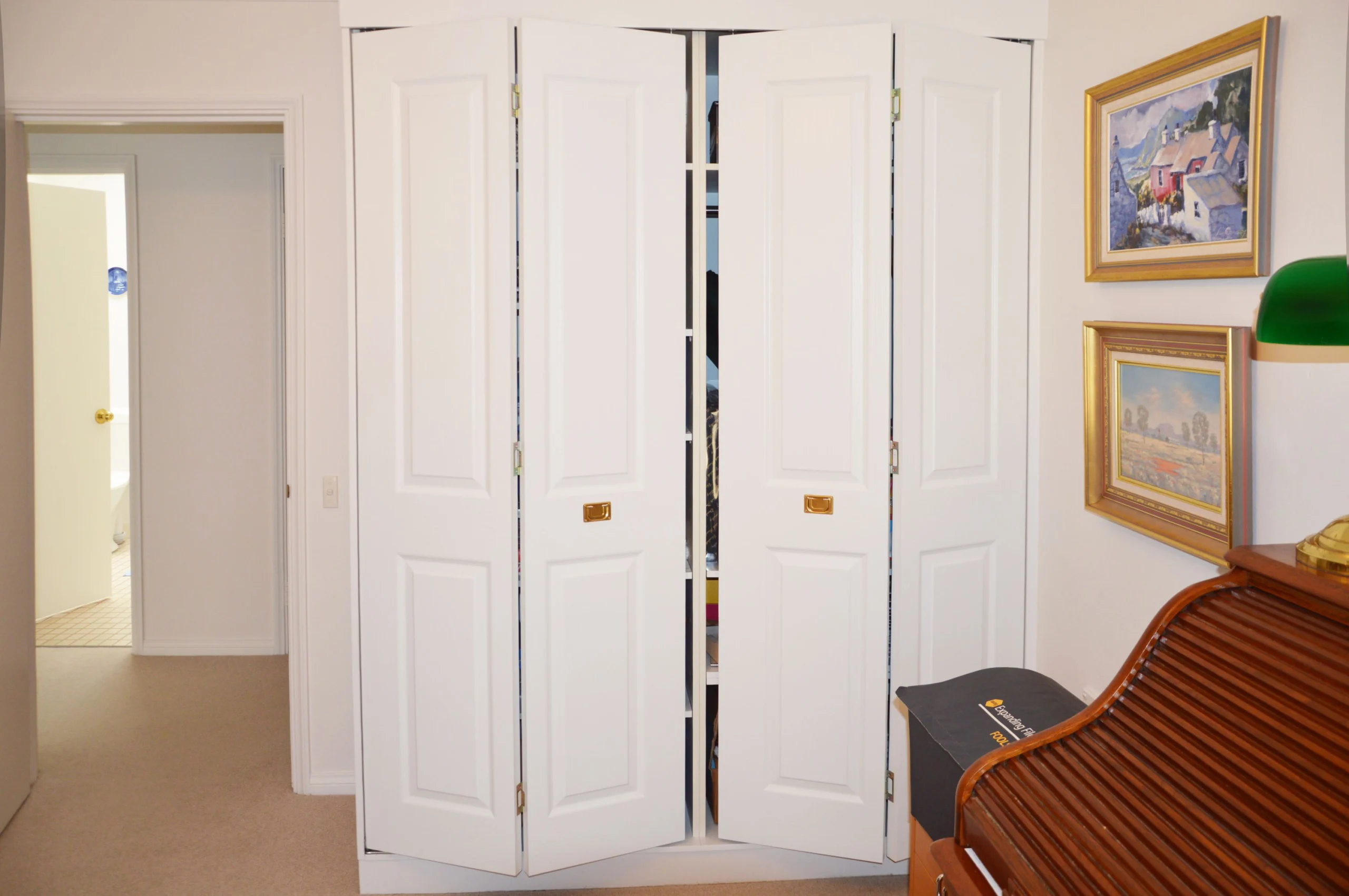 Durable fire-rated double doors ensuring safety without compromising on style.