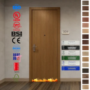 Yohome 2025 Fire Rated Door – ideal for Middle East apartments.