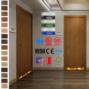 Secure your apartment with high-end, UL listed fireproof doors.