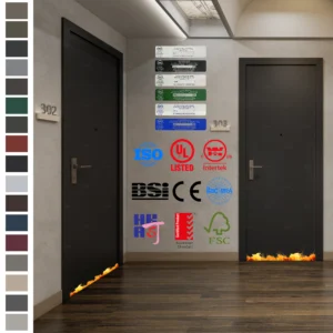 Fire Rated Door that meets BS and CE EN standards.
