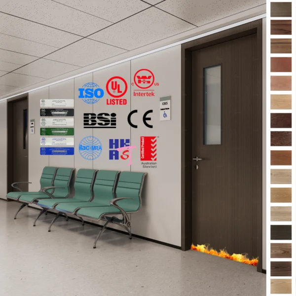 High-quality Fire Rated Door, custom-built to EN CE BS standards.