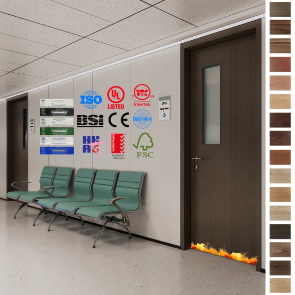 High-quality Fire Rated Door, custom-built to EN CE BS standards.