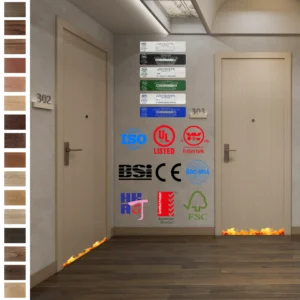 Wholesale Fire Rated Door Direct from China Factory.