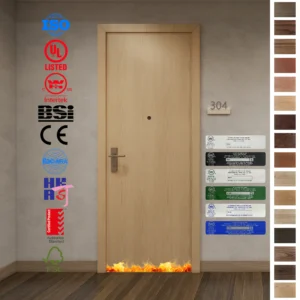 Durable Fire Rated Doors for apartments and bedrooms.