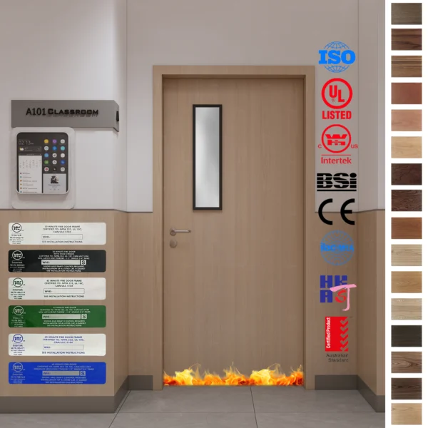 High-quality Fire Rated Door for schools and classrooms.