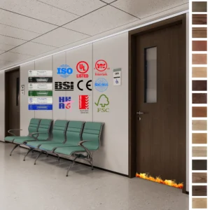 Shop Fire Rated Door for patient room entrances in hospitals.