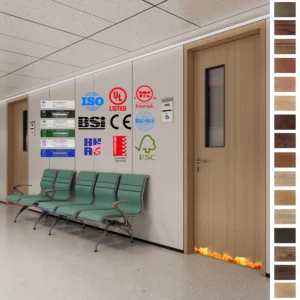 Get fire rated doors for hospital projects at factory wholesale prices.