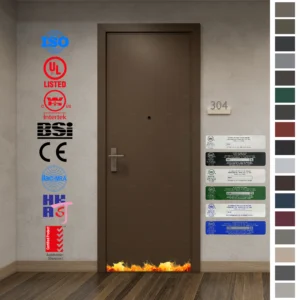 Discover Yohome's BS Certified Fire Rated Door, perfect for European apartments.