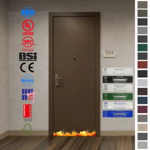 Discover Yohome's BS Certified Fire Rated Door, perfect for European apartments.