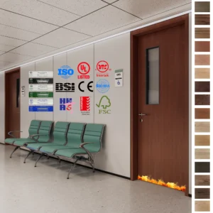 Yohome Fire Rated Doors with 30, 60, and 90-minute fire protection.