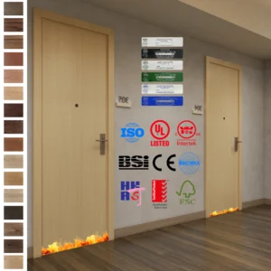 Fire Rated Door – 2025 Middle Eastern UL WH listed design.