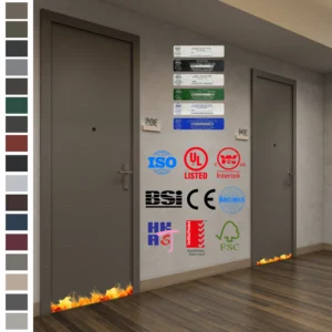 Fire Rated Door FD30 FD60 FD90 for apartments & hotels!