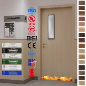 Ensure classroom safety with BS EN Certified E15 E30 E60 E90 doors.