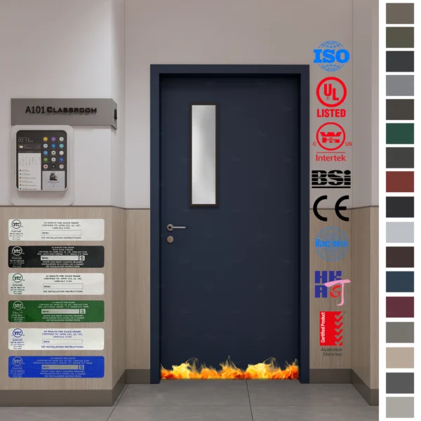 Fire Rated Door solutions designed for schools in Saudi Arabia, Oman, and Qatar.
