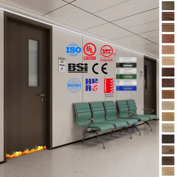 Find Fire Rated Doors for hospitals in Saudi, Kuwait, and Qatar.