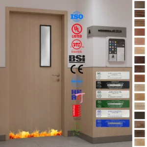 Fire Rated Door wholesale supplier of BS CE approved wood fire doors for schools.