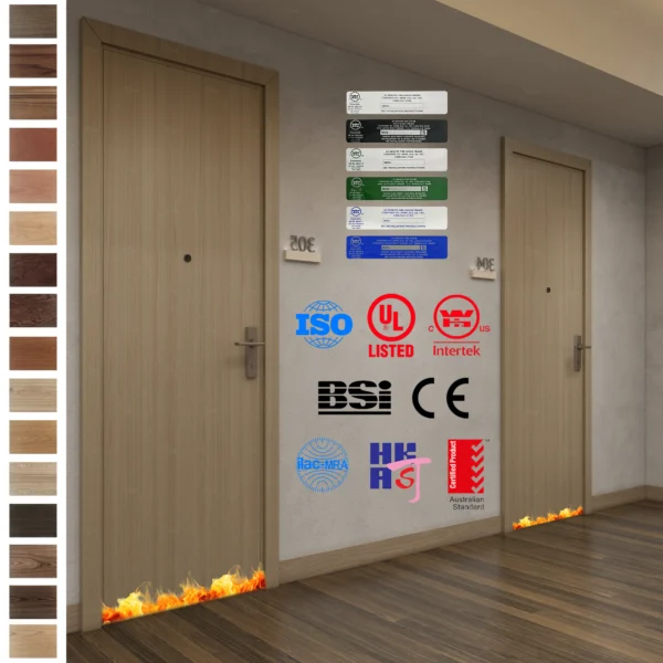 Shop our Fire Rated Doors of elegant solid wood.