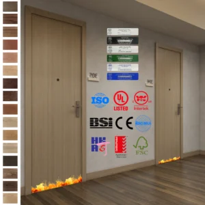 Shop our Fire Rated Doors of elegant solid wood.