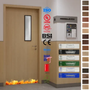 Factory wholesale Fire Rated Doors for Middle East engineering projects.