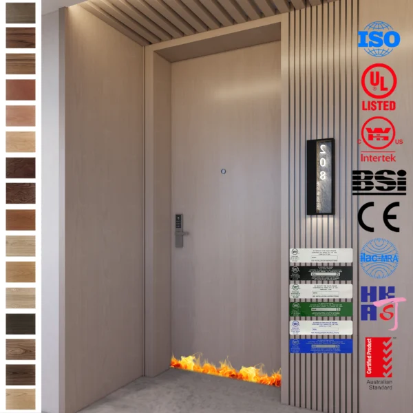 Discover our Fire Rated Door collection, featuring CE Certified Timber Doors.