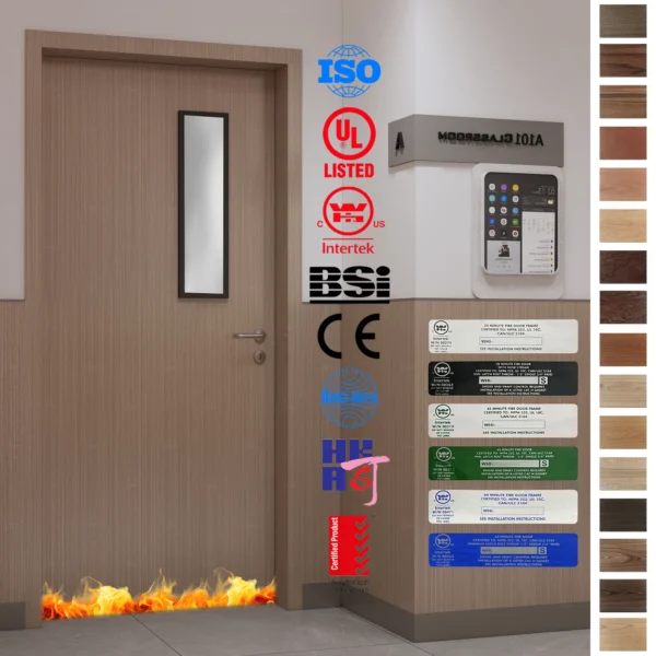 Explore the latest Fire Rated Door with a 30/60 minute fire rating.