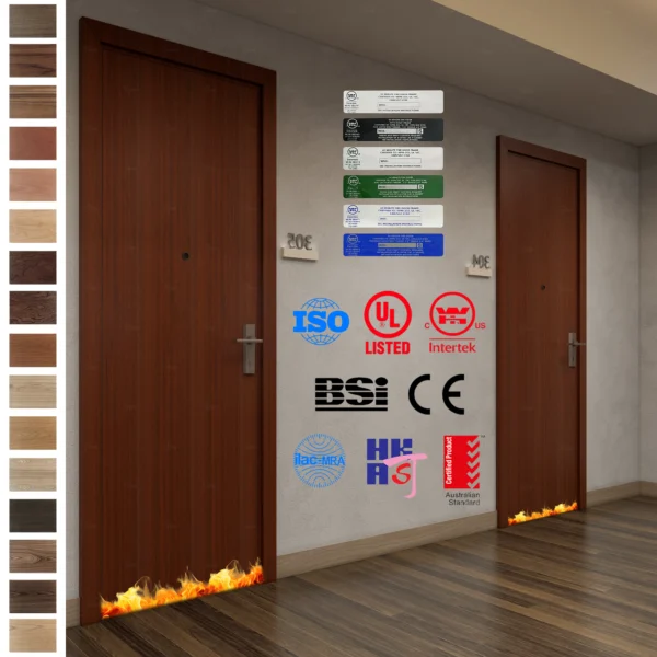 Enhance your apartment's safety with our Fire Rated Doors.