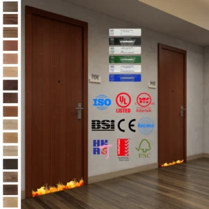 Enhance your apartment's safety with our Fire Rated Doors.