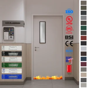 Fire Rated Door for Jamaica & Dominica schools.