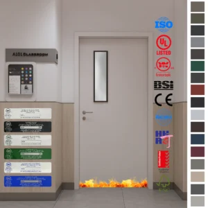 Fire Rated Door for Jamaica & Dominica schools.