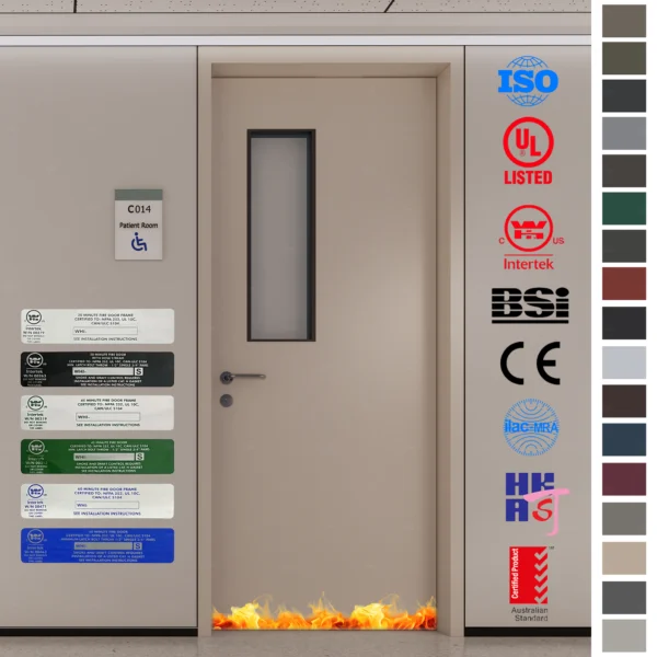 Fire Rated Door solutions for hospitals.
