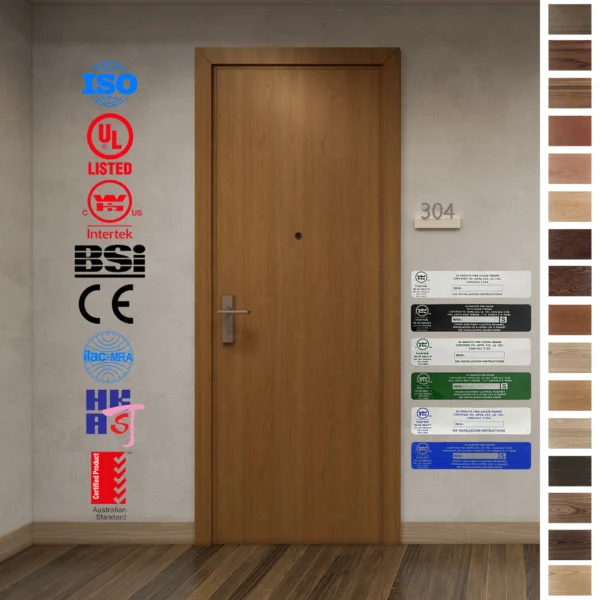 Yohome 2025 Fire Rated Door – ideal for Middle East apartments.
