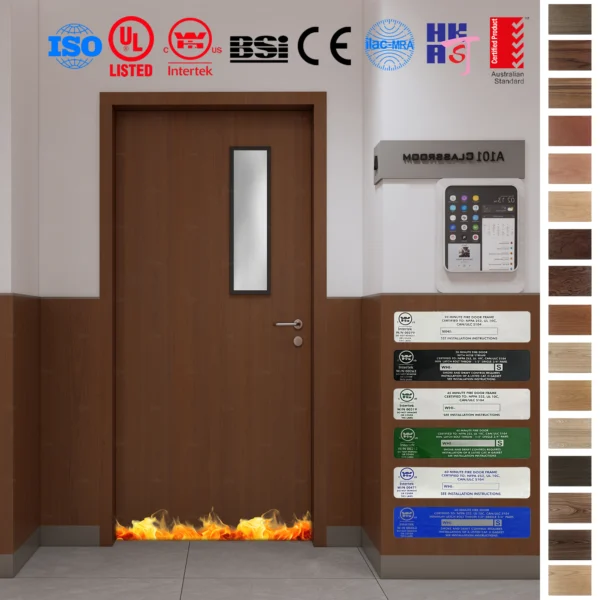 Ensure classroom safety with our Fire Rated Door.