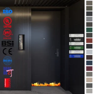 Fire Rated Door - ULC Listed and U-L Certified.