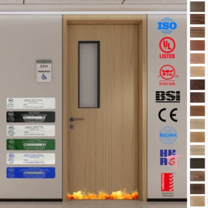 Fire Rated Door solution for healthcare facilities.