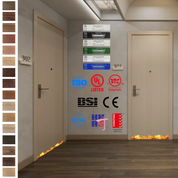 Wholesale Fire Rated Door Direct from China Factory.