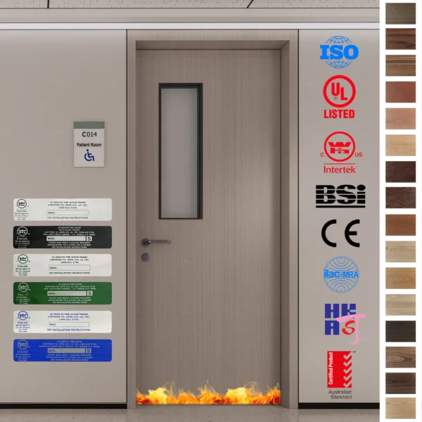 Secure your hospital with a Fire Rated Door.
