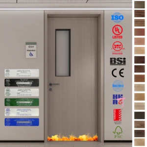 Secure your hospital with a Fire Rated Door.