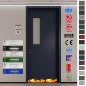 Fire Rated Door engineered for hospitals.