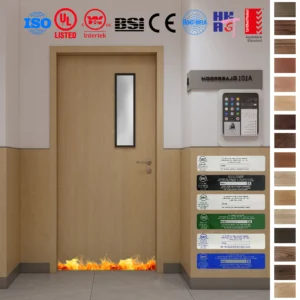 Fire Rated Door - Custom BS Listed oak fire doors to England Standard.