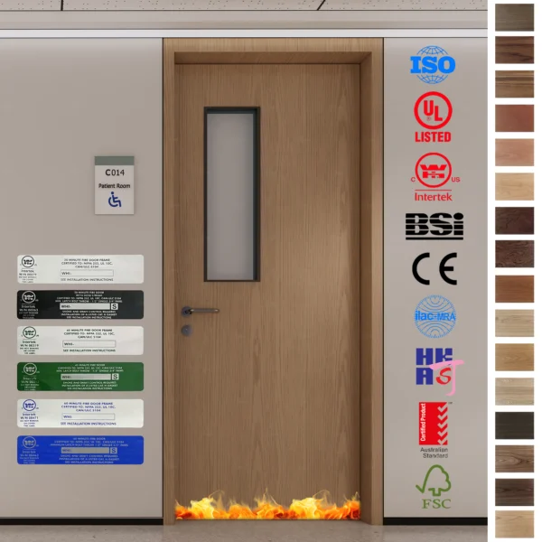 Discover premium Fire Rated Doors for Middle East hospitals.