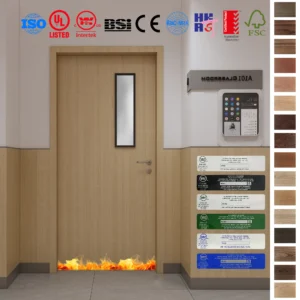 Soundproof timber doors built for safety and style.