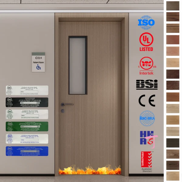 Wholesale custom Fire Rated Door designed to meet American standards.